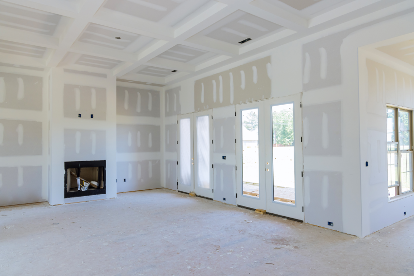 Smooth drywall installation and finishing