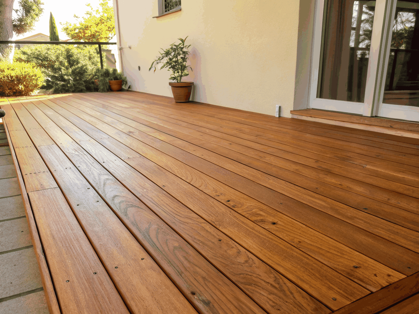 Decking project installation