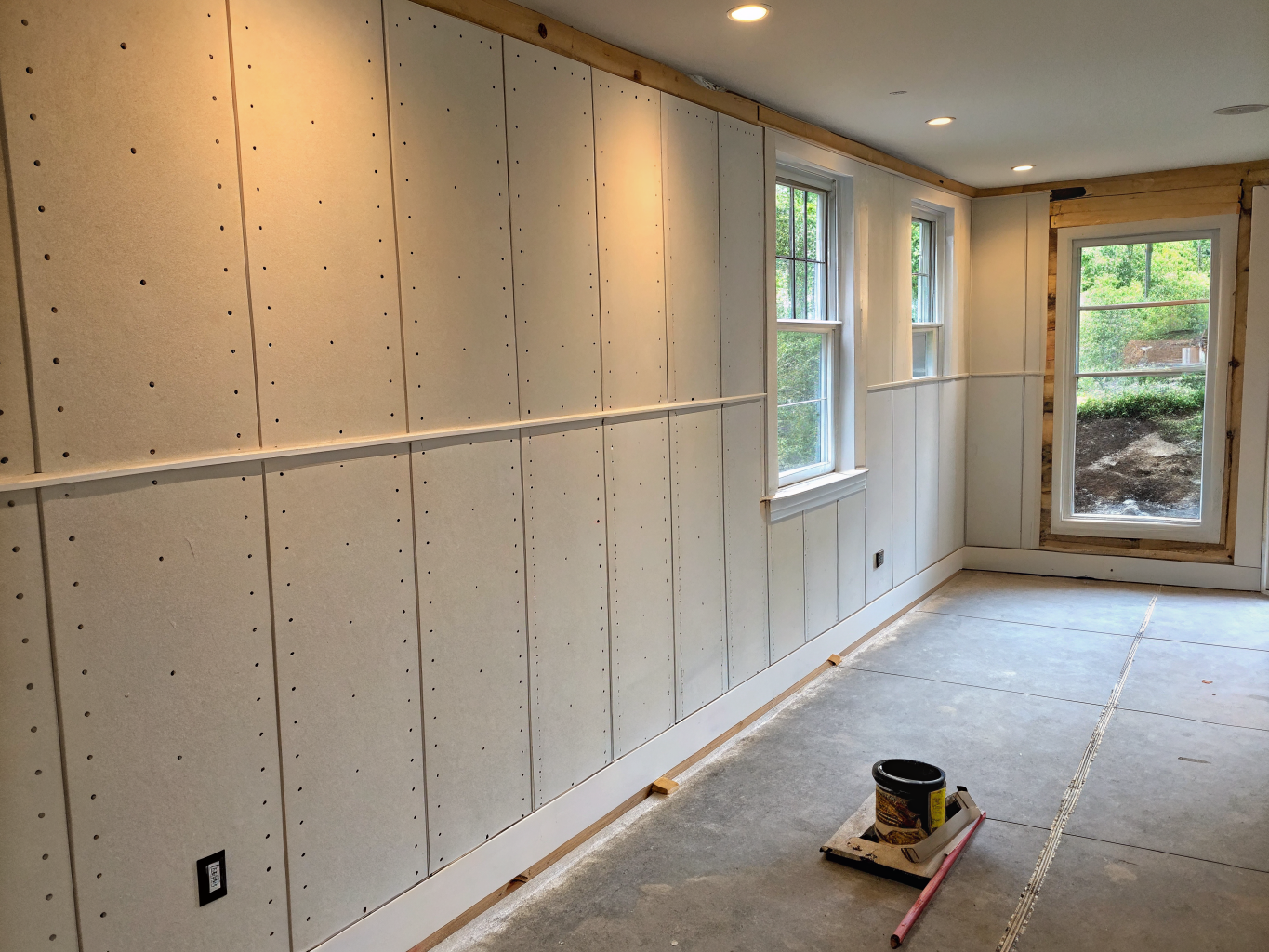 Drywall texture application